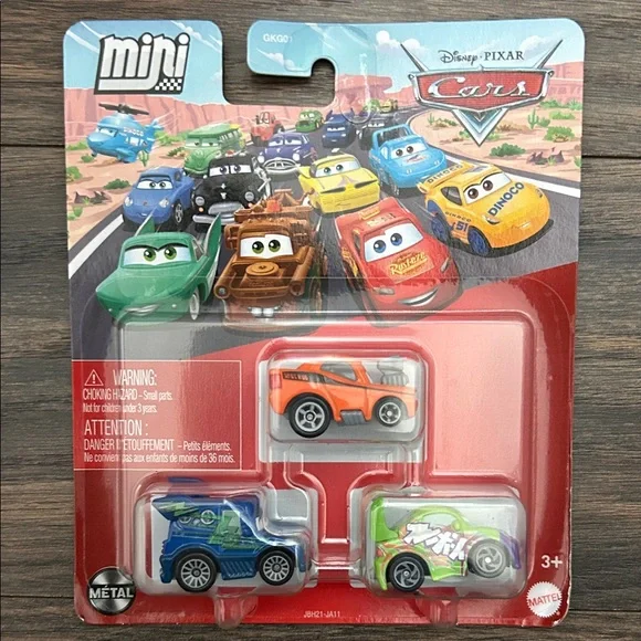 Cars Mini Racers 3-Pack - Picture 1 of 1